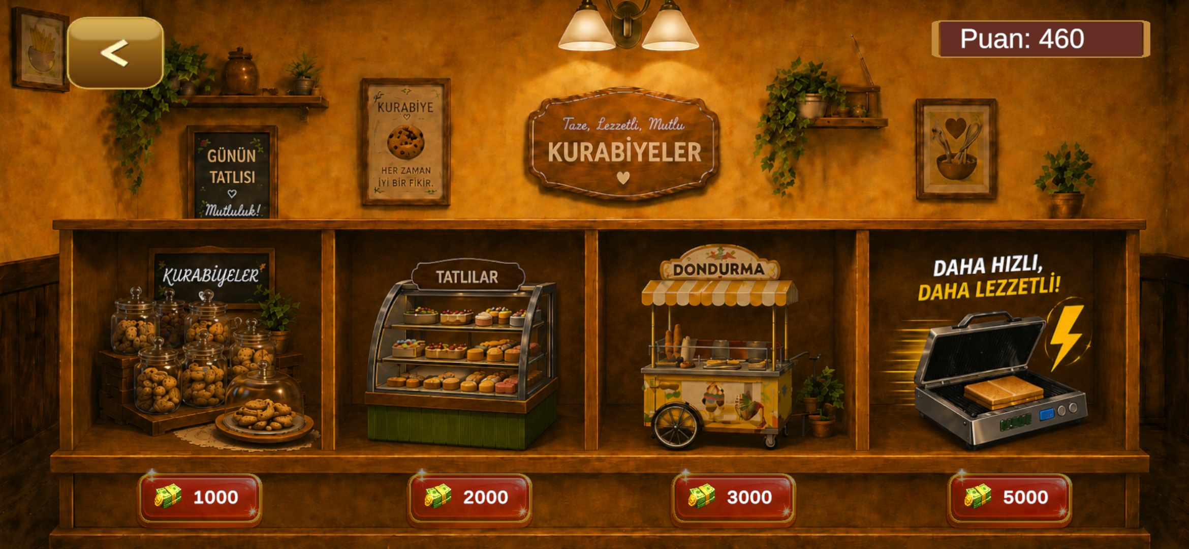 Dükkan geliştirmeleri